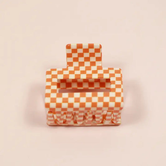 Orange Checker Claw (small square)